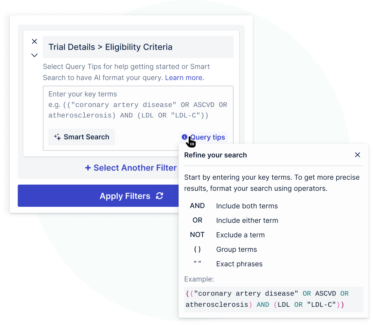 Designing for Trust with AI-Assisted Filter